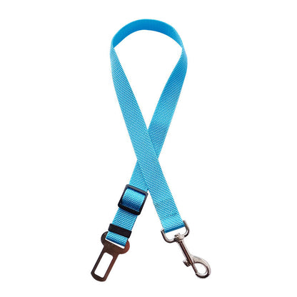 Adjustable Pet Car Seat Belt – Safety Harness Lead for Dogs & Cats