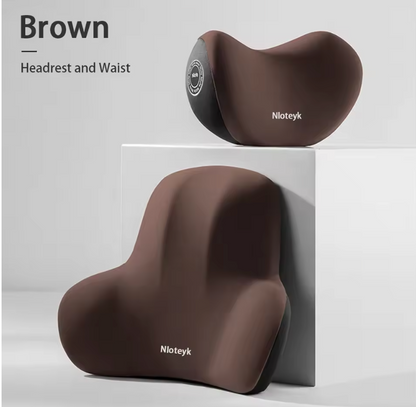 2025 NEW Sale 50% OFF 🎁Car Headrest Neck And Waist Pillow