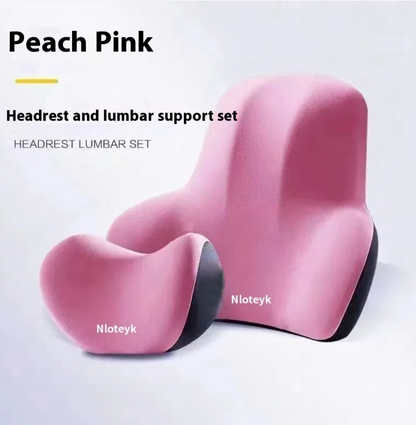 2025 NEW Sale 50% OFF 🎁Car Headrest Neck And Waist Pillow